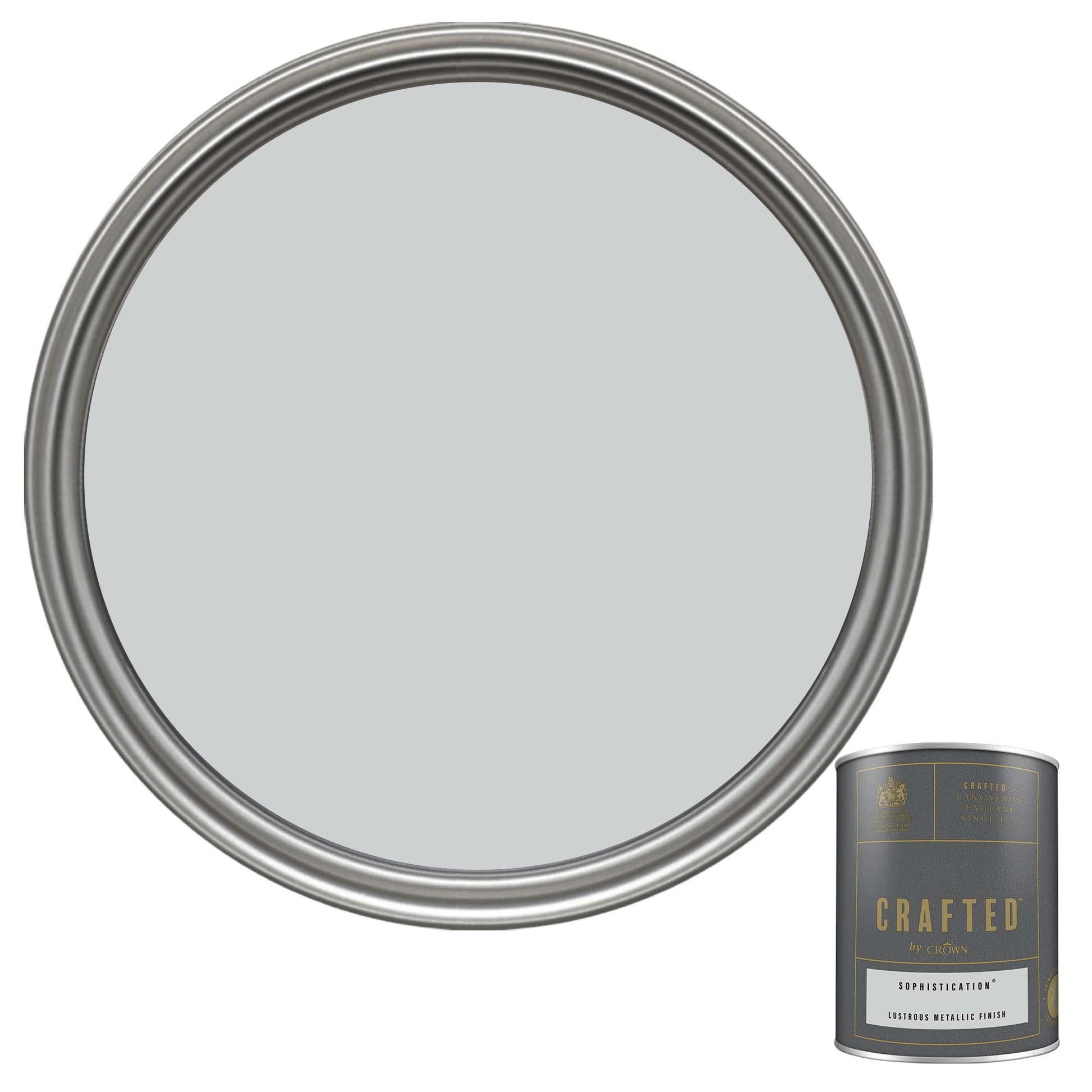 Crown Crafted Lustrous Metallic Finish Paint - Sophistication - 1.25 Litre