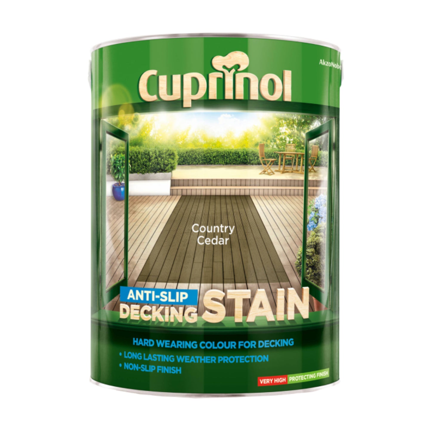 Cuprinol Anti-Slip Decking Stain - 5 Litre