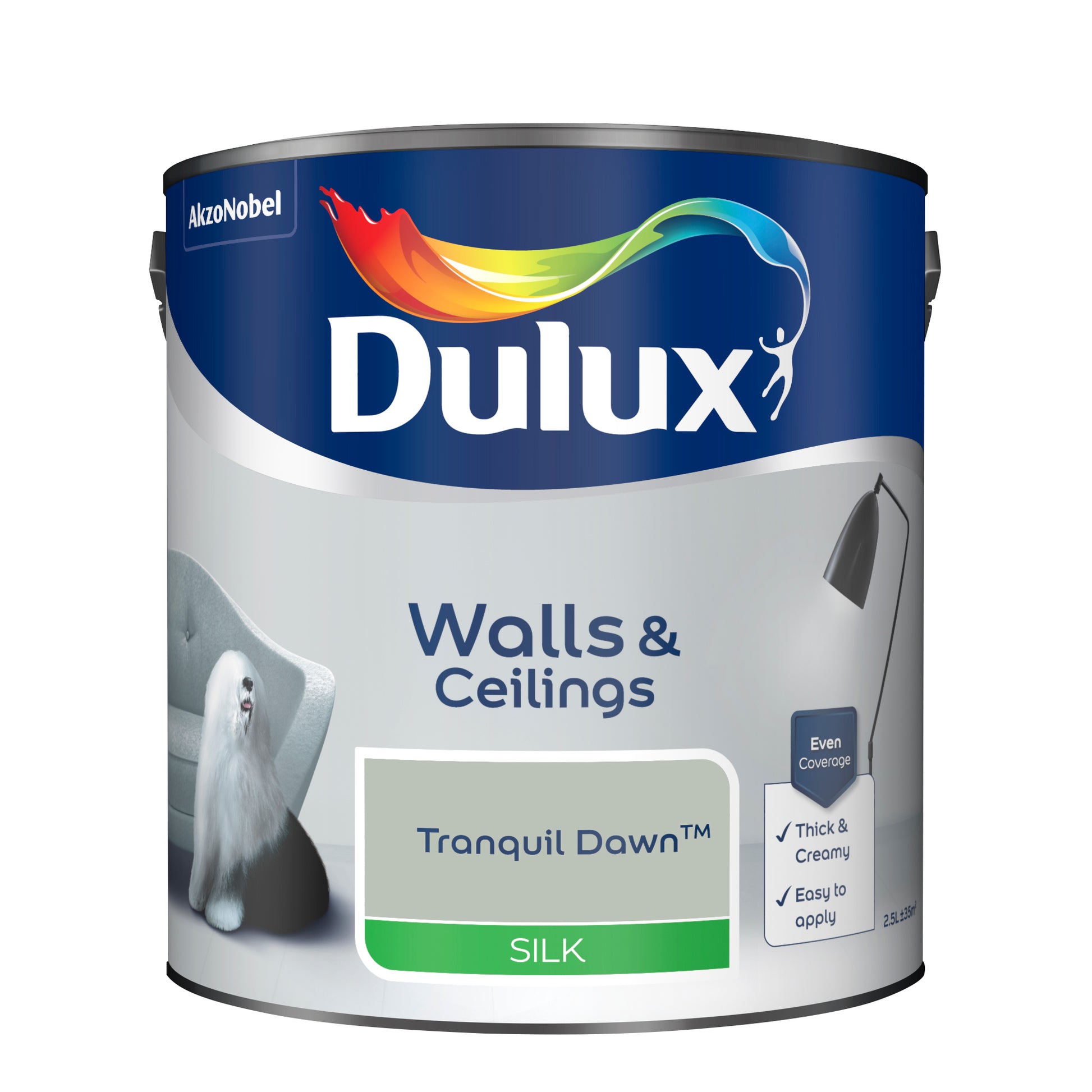 Dulux Silk Paint - Tranquil Dawn - 2.5 Litre