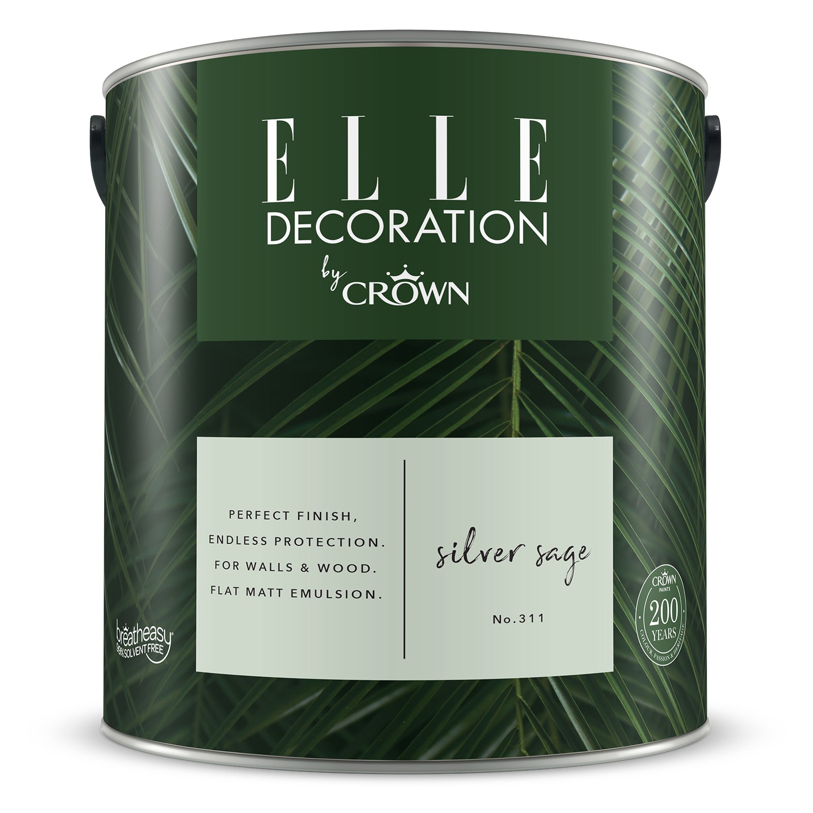 Crown Retail Elle Decoration Flat Matt - Silver Sage