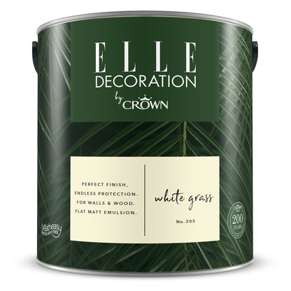 Crown Retail Elle Decoration Flat Matt - White Grass