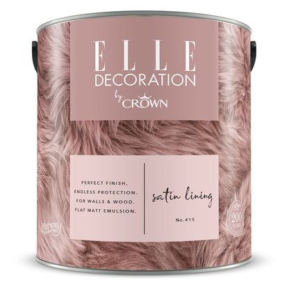 Crown Retail Elle Decoration Flat Matt - Satin Lining