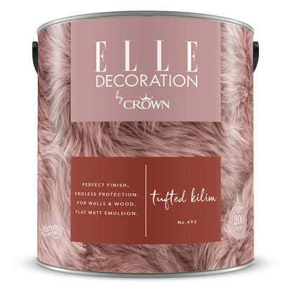 Crown Retail Elle Decoration Flat Matt - Tufted Kilim