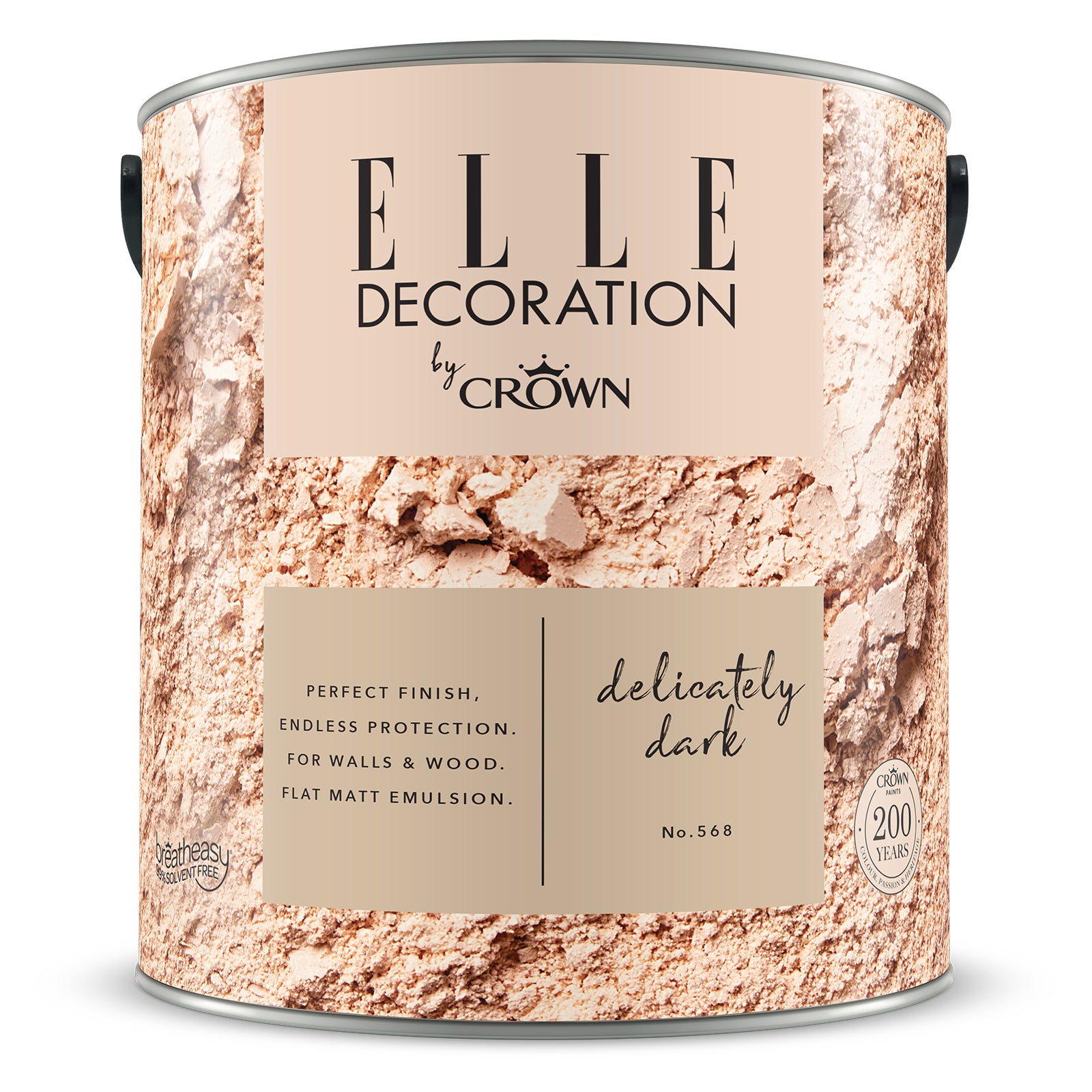 Crown Retail Elle Decoration Flat Matt - Delicately Dark