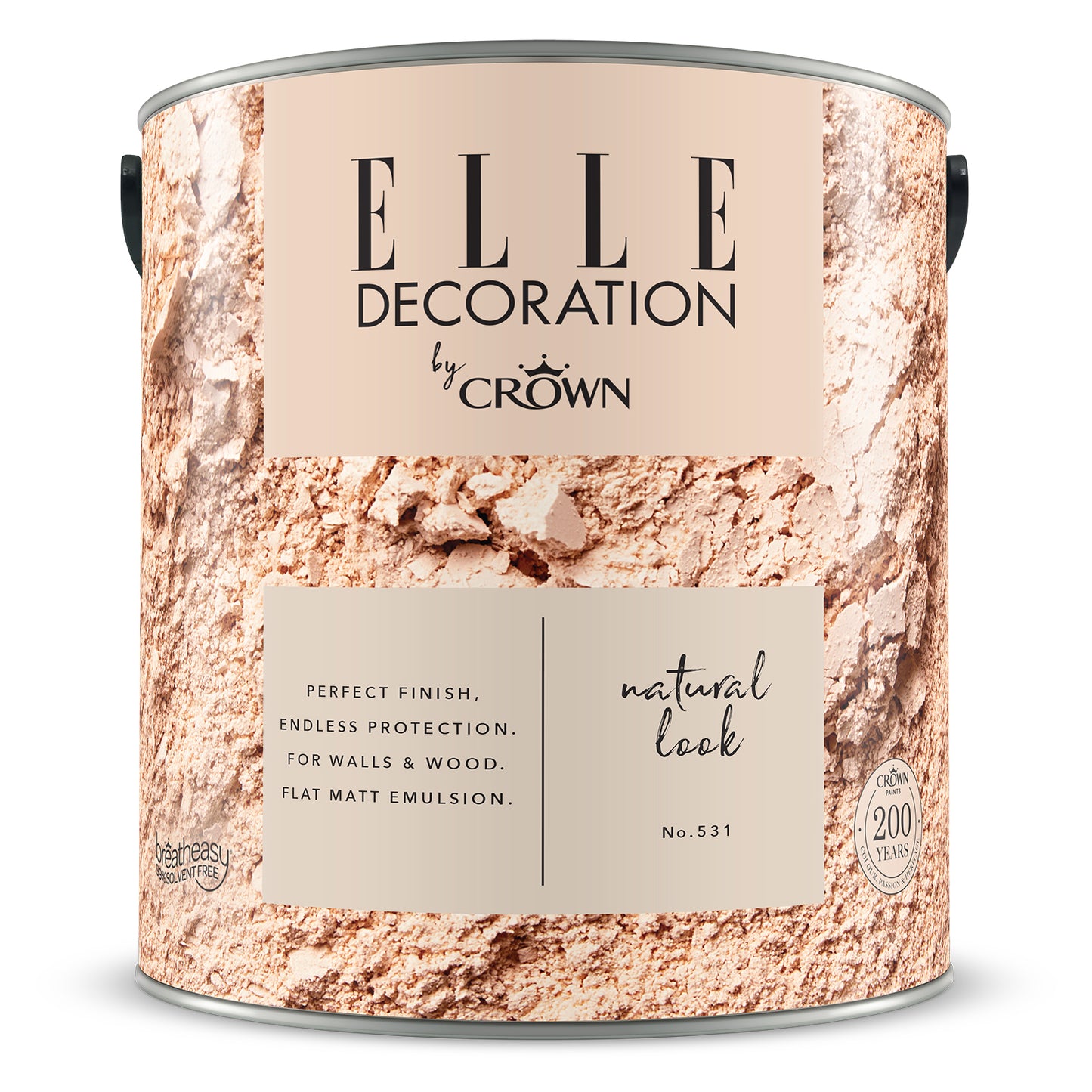 Crown Retail Elle Decoration Flat Matt - Natural Look
