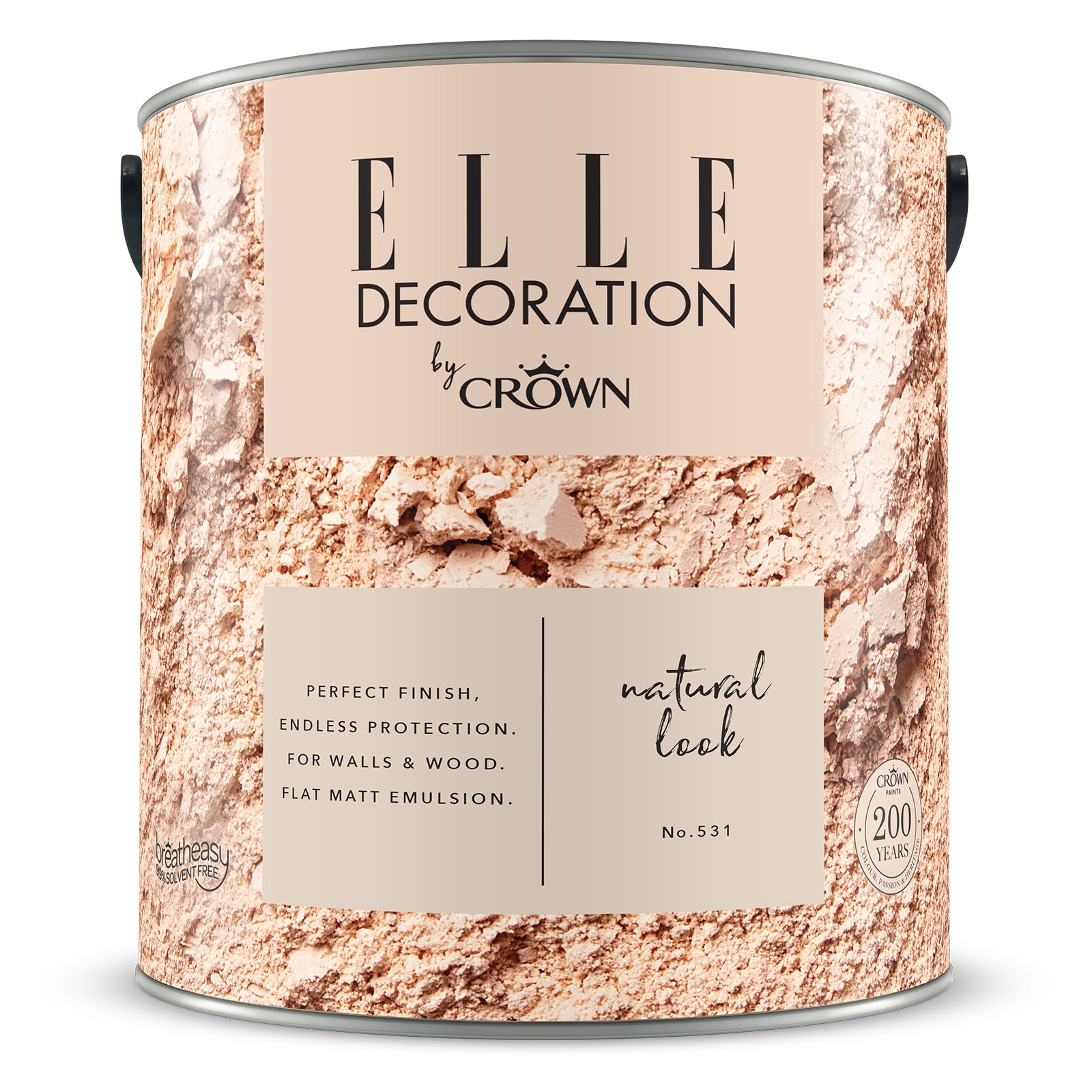 Crown Retail Elle Decoration Flat Matt - Natural Look