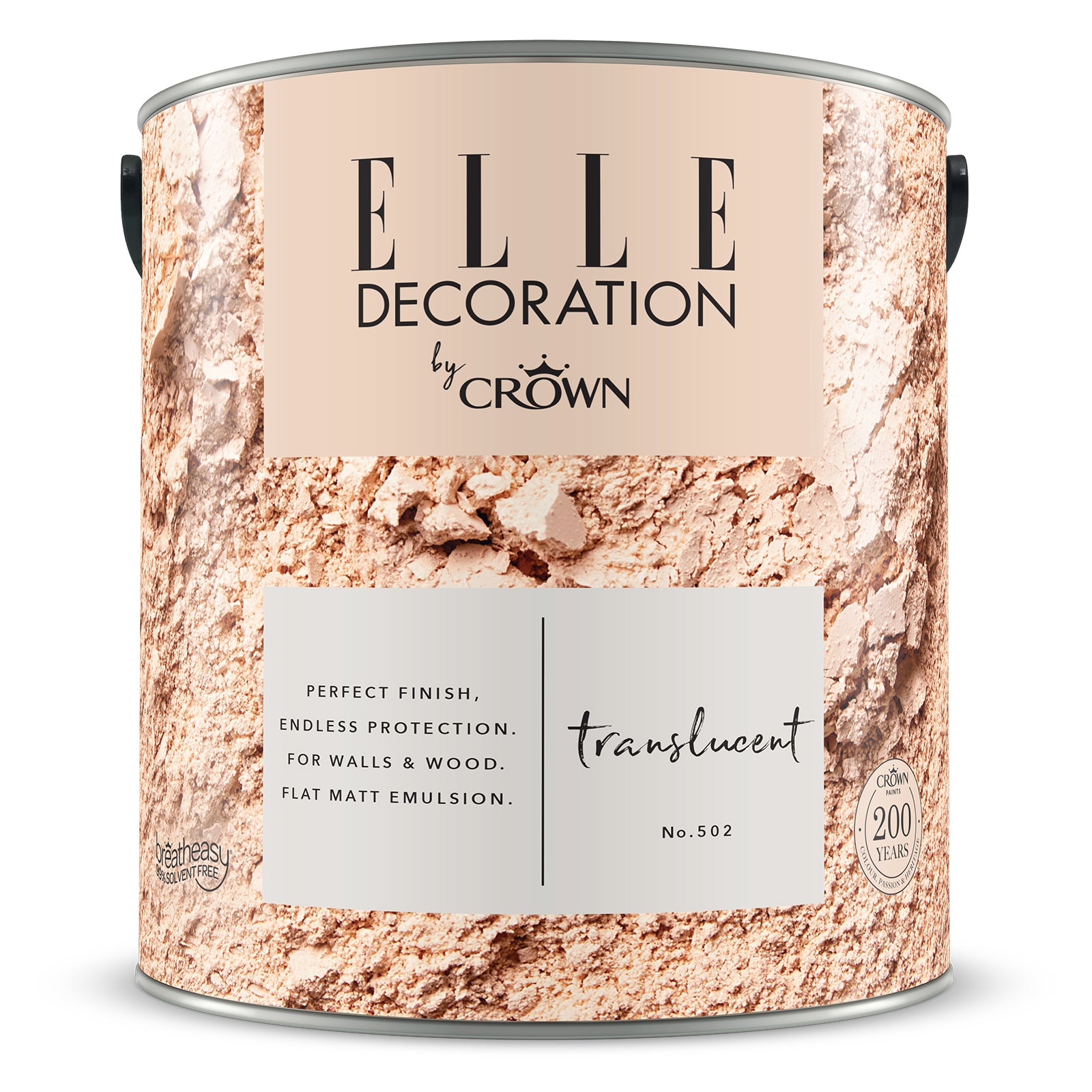 Crown Retail Elle Decoration Flat Matt - Translucent