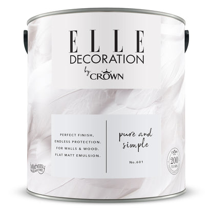 Crown Retail Elle Decoration Flat Matt - Pure and Simple