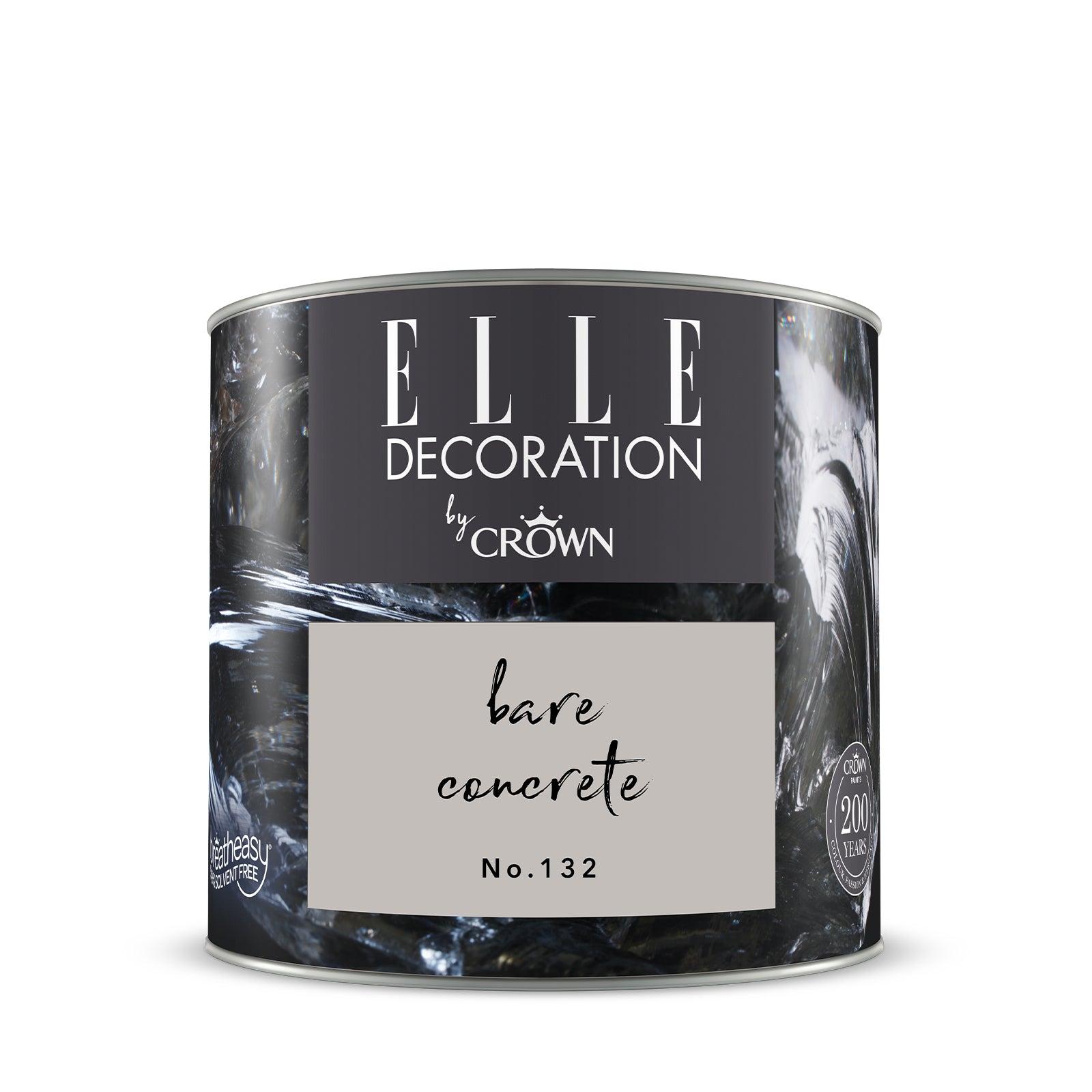 Crown Retail Elle Decoration Flat Matt - Bare Concrete
