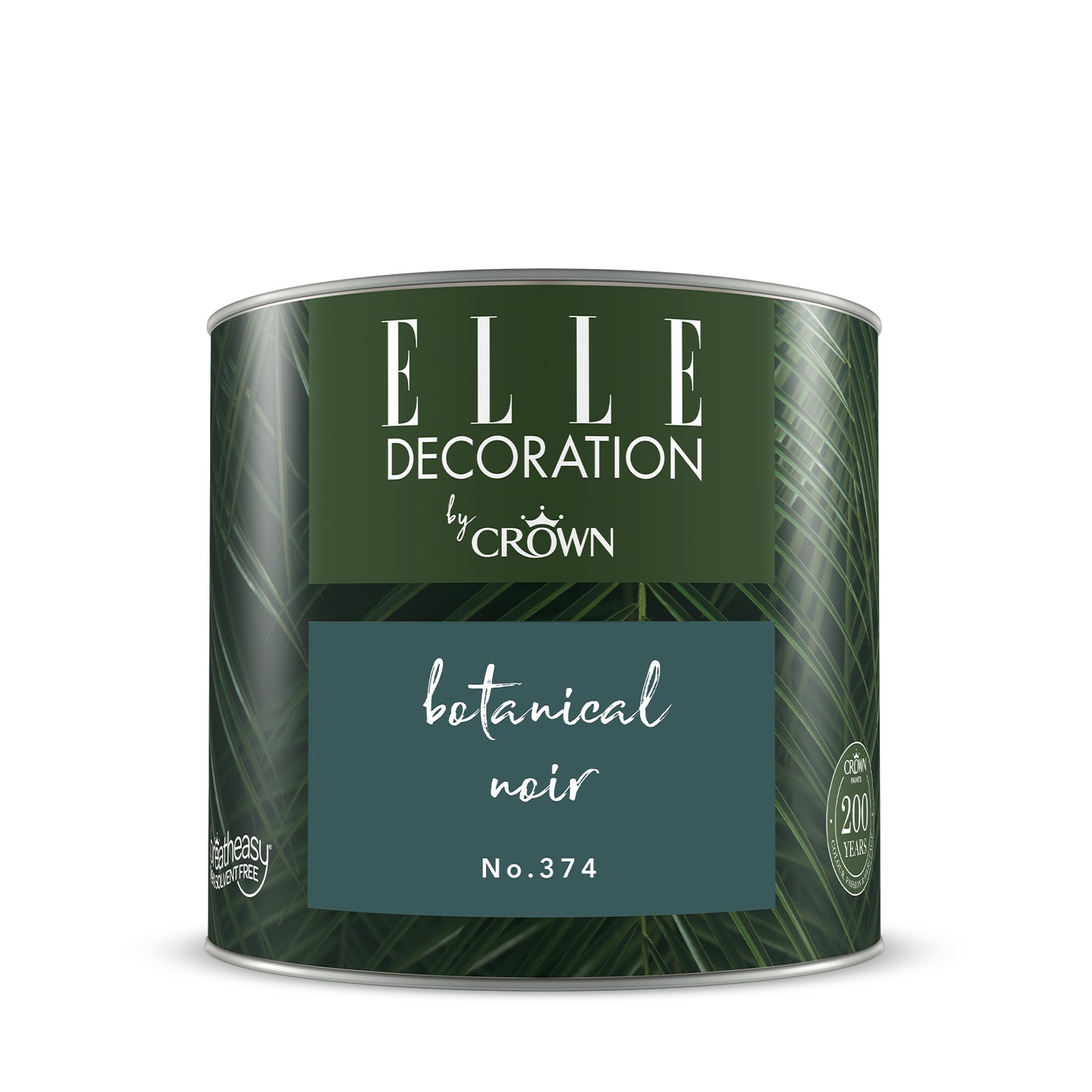 Crown Retail Elle Decoration Flat Matt - Botanical Noir