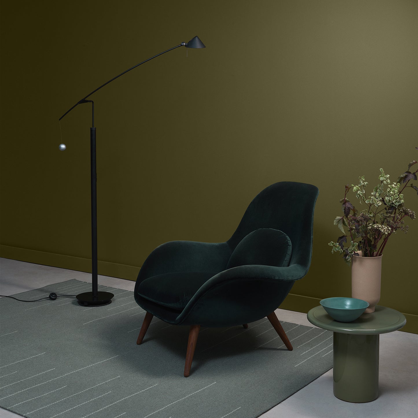 Crown Retail Elle Decoration Flat Matt - Forest Vista