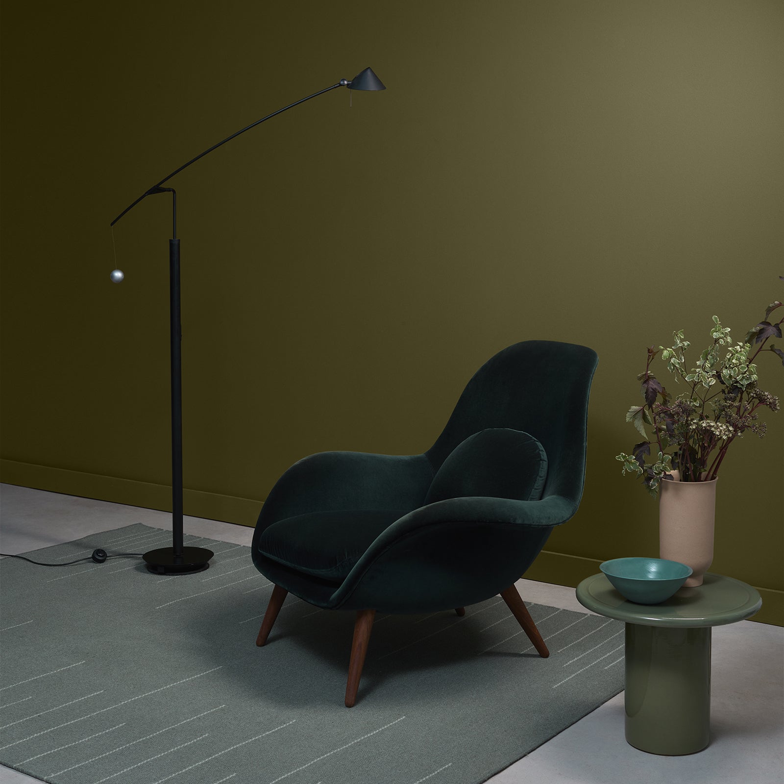 Crown Retail Elle Decoration Flat Matt - Forest Vista