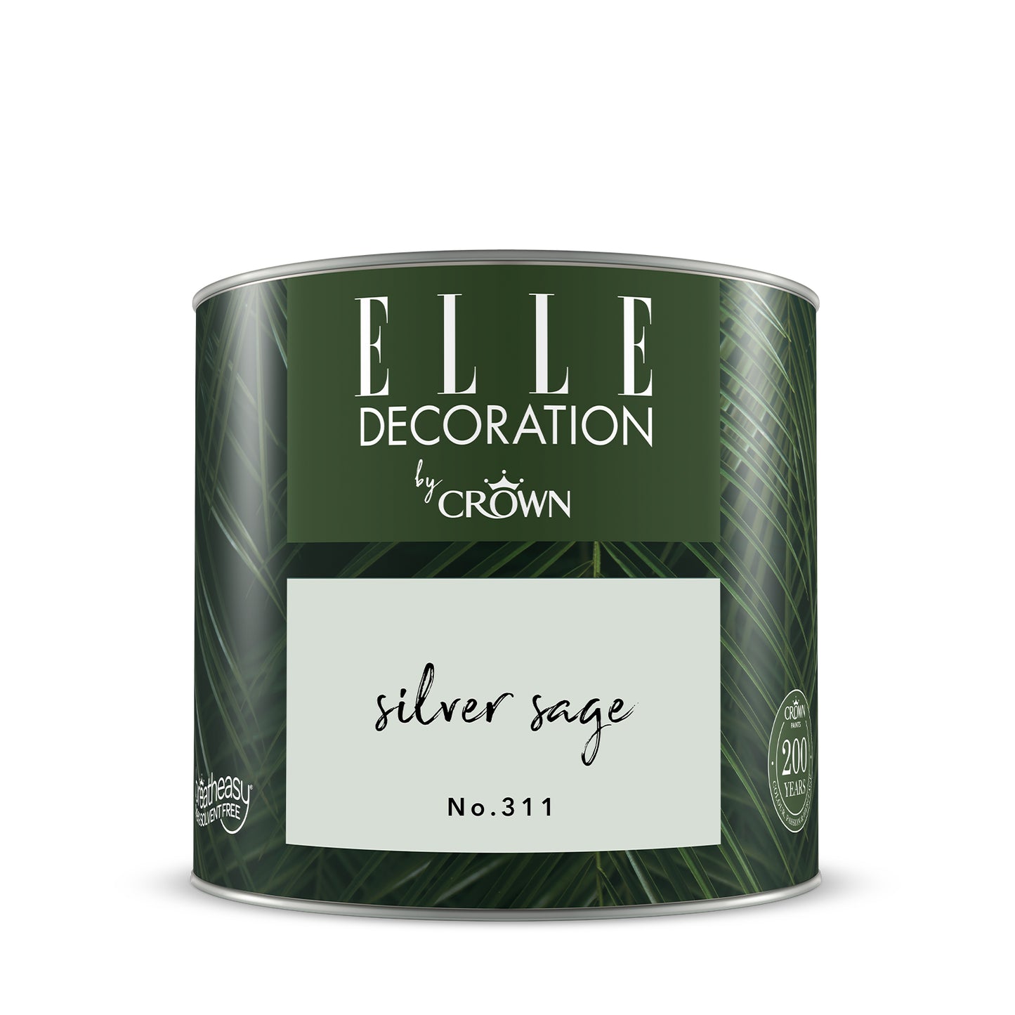 Crown Retail Elle Decoration Flat Matt - Silver Sage