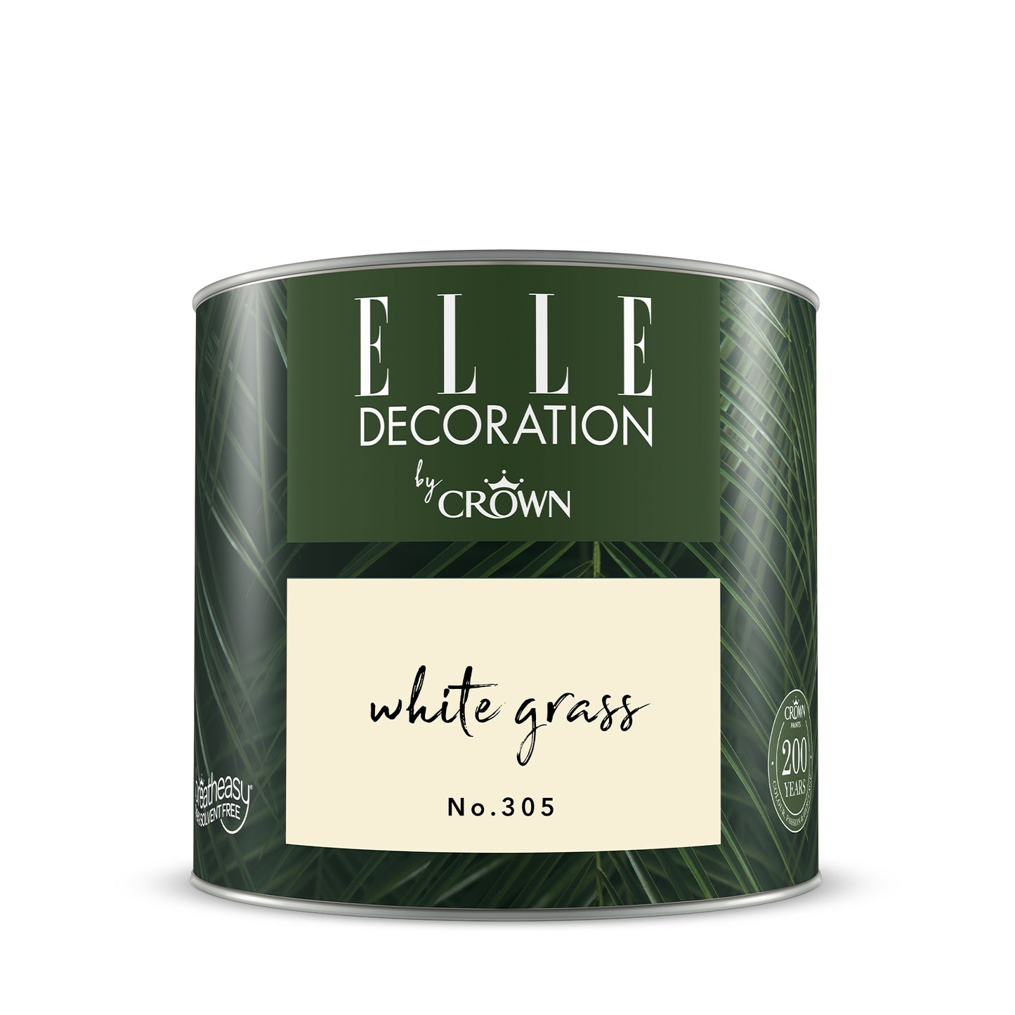 Crown Retail Elle Decoration Flat Matt - White Grass