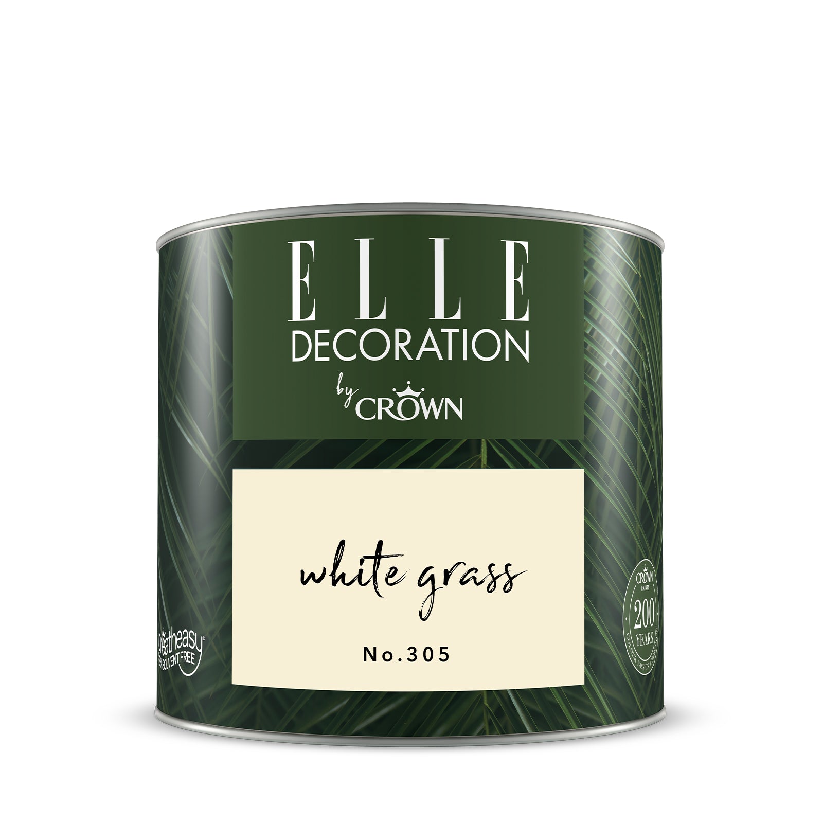 Crown Retail Elle Decoration Flat Matt - White Grass