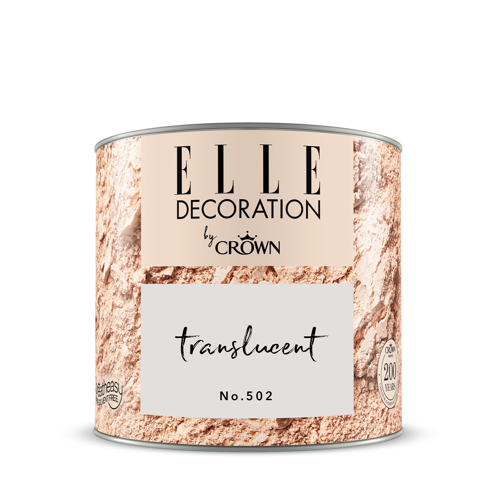 Crown Retail Elle Decoration Flat Matt - Translucent