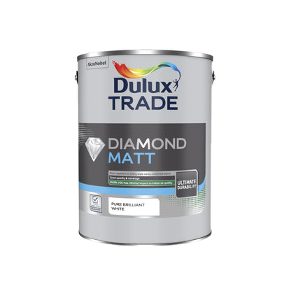 Dulux Trade Diamond Matt - Pure Brilliant White