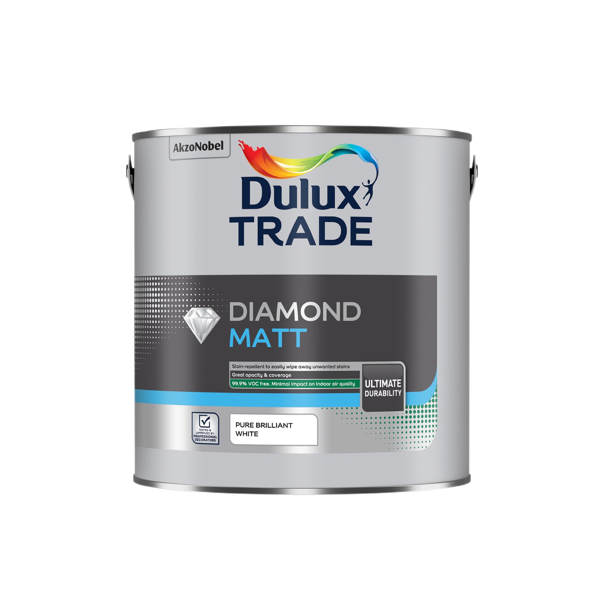 Dulux Trade Diamond Matt - Pure Brilliant White