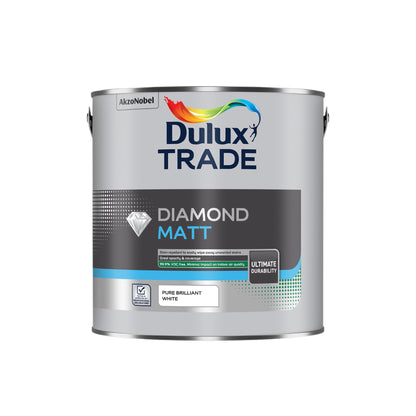 Dulux Trade Diamond Matt - Pure Brilliant White