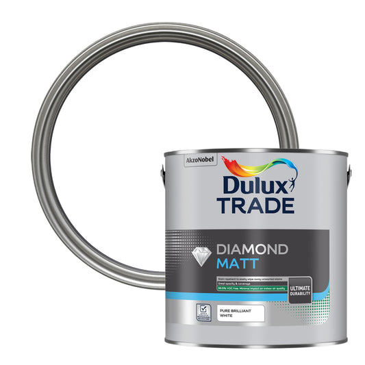 Dulux Trade Diamond Matt - Pure Brilliant White
