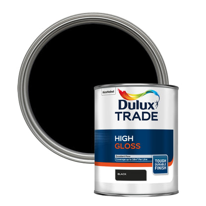 Dulux Trade High Gloss - Black