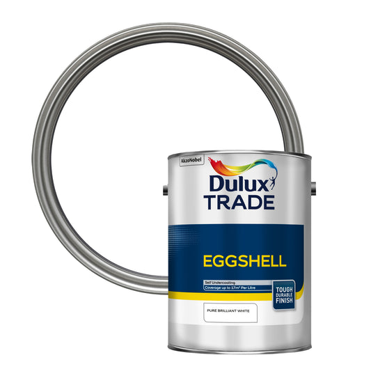 Dulux Trade Eggshell - Pure Brilliant White