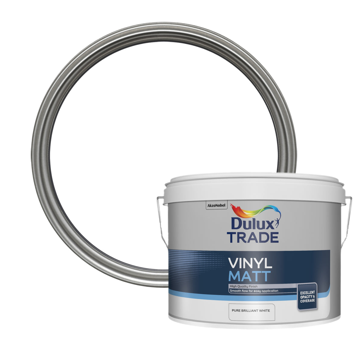 Dulux Trade Vinyl Matt - Pure Brilliant White