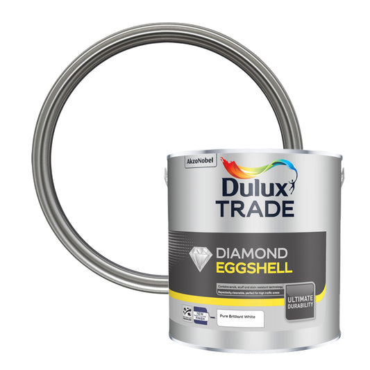 Dulux Trade Diamond Eggshell - Pure Brilliant White