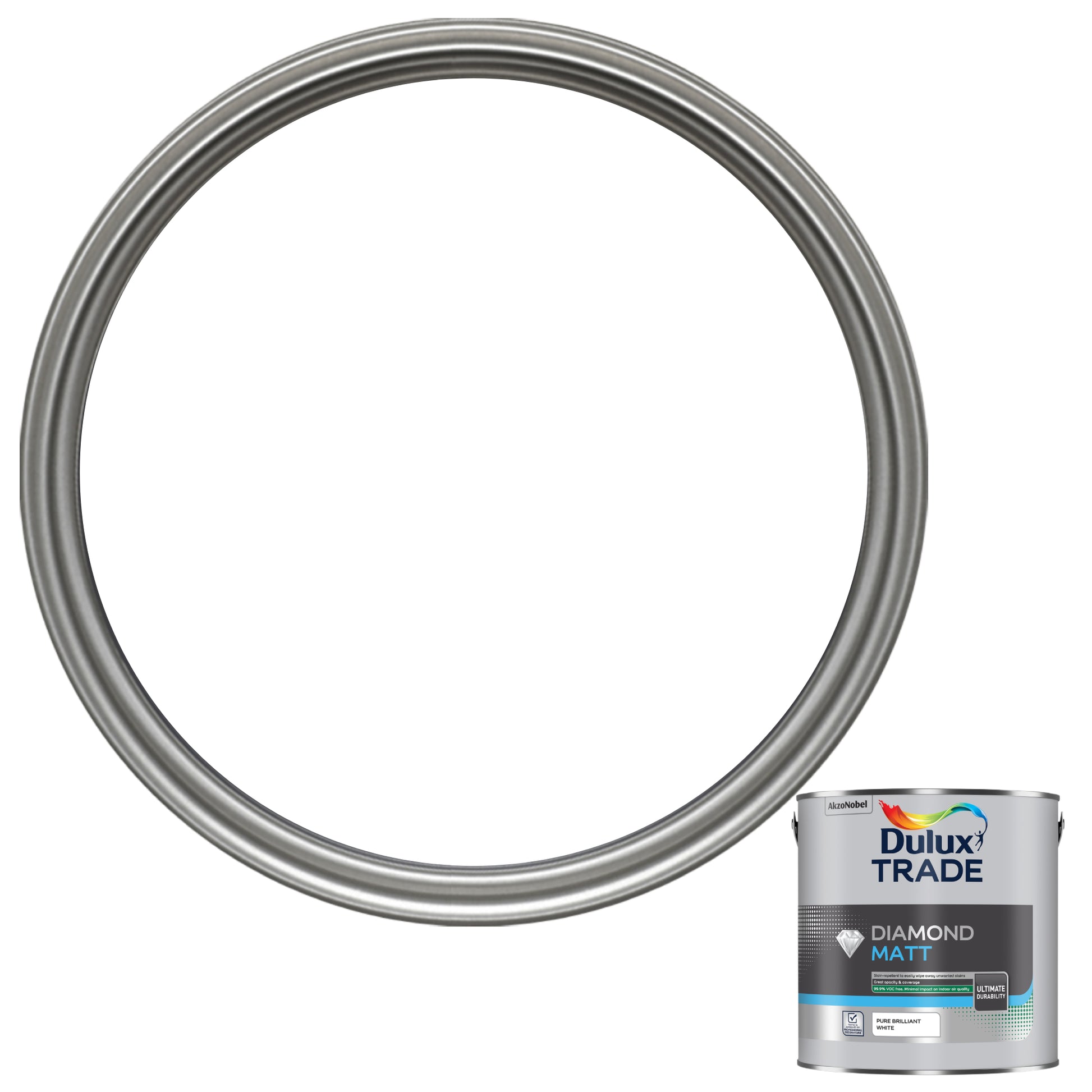 Dulux Trade Diamond Matt - Pure Brilliant White