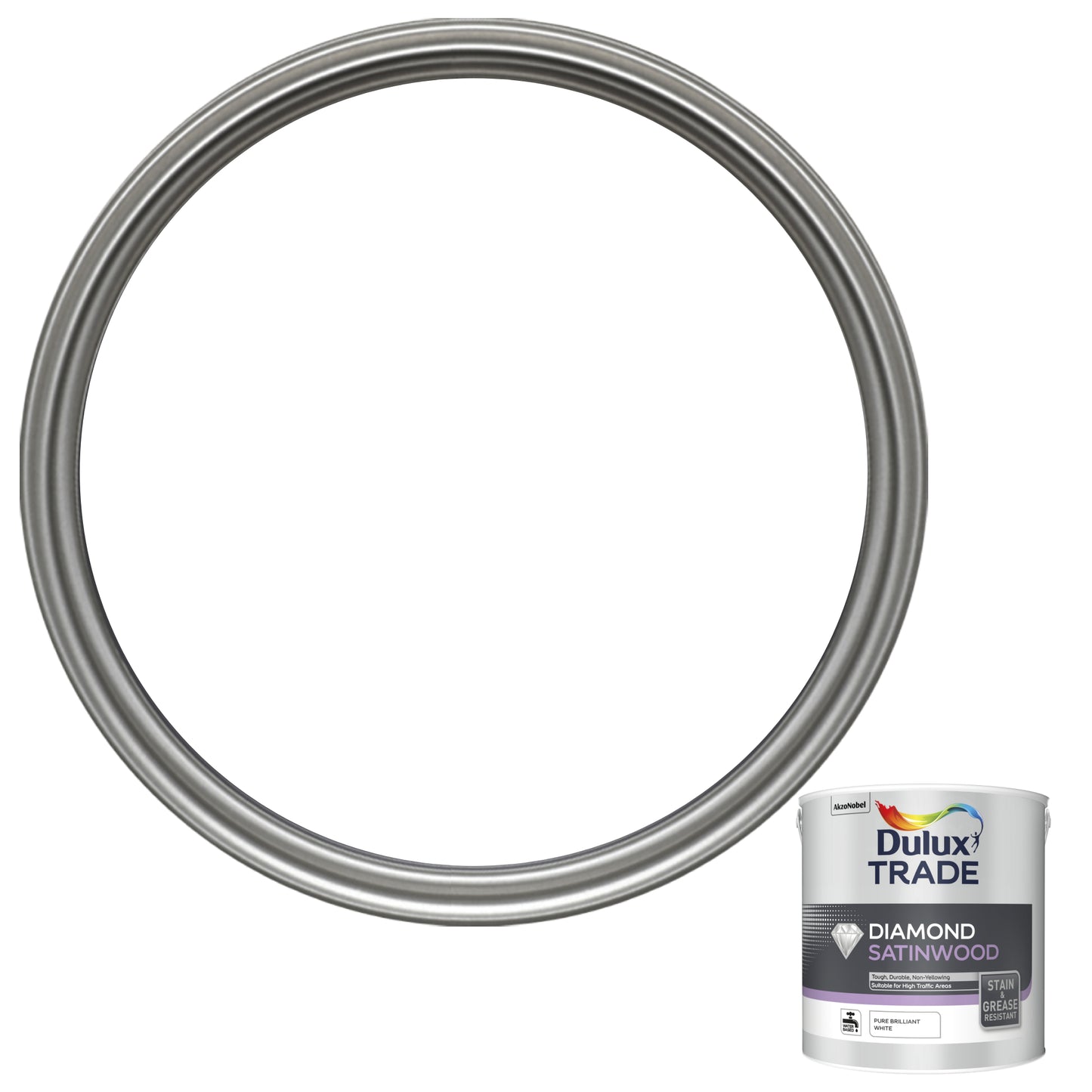 Dulux Trade Diamond SatinWood - Pure Brilliant White