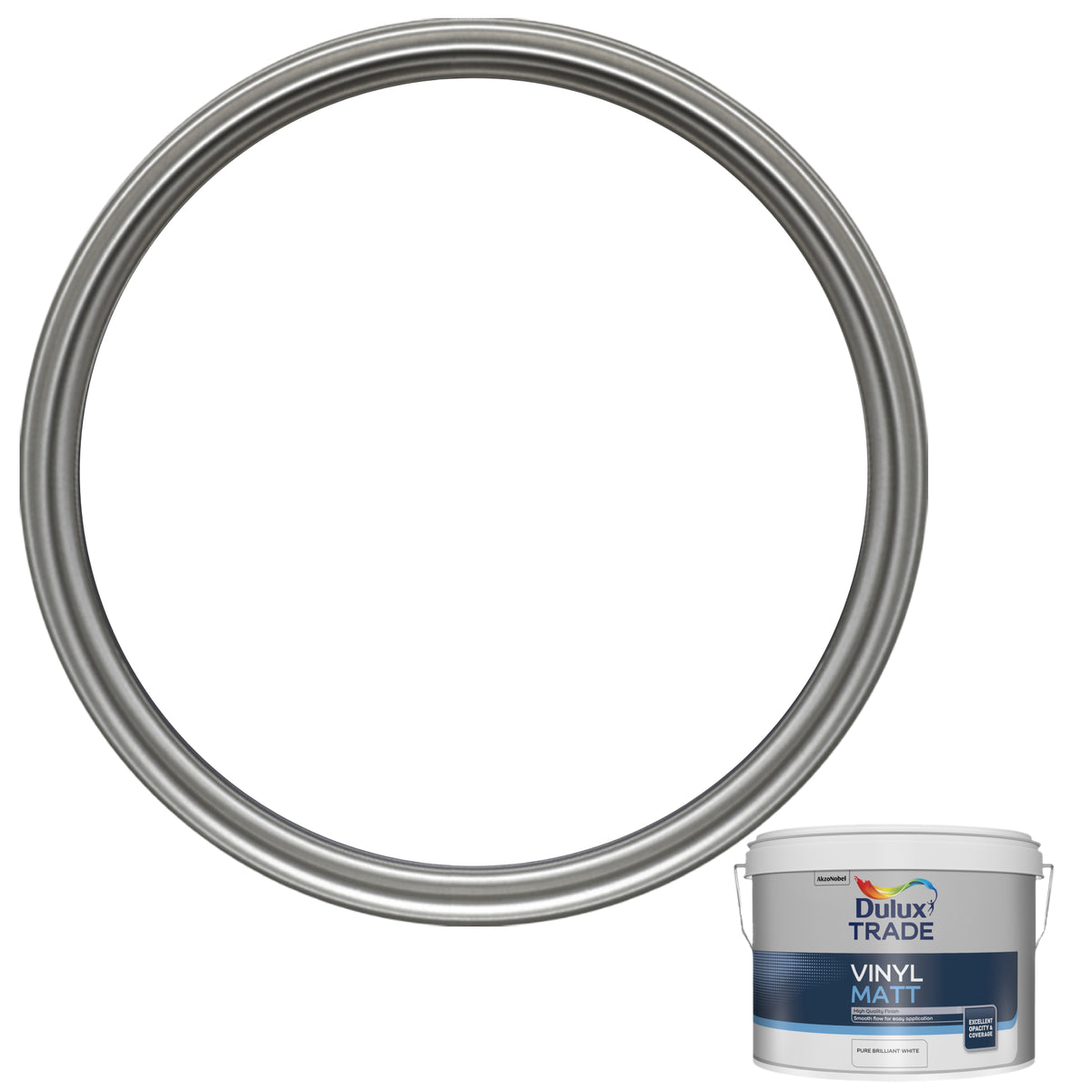 Dulux Trade Vinyl Matt - Pure Brilliant White