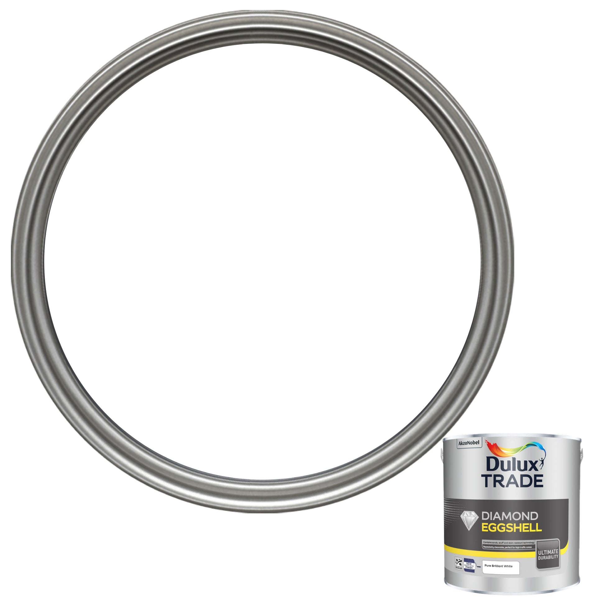 Dulux Trade Diamond Eggshell - Pure Brilliant White