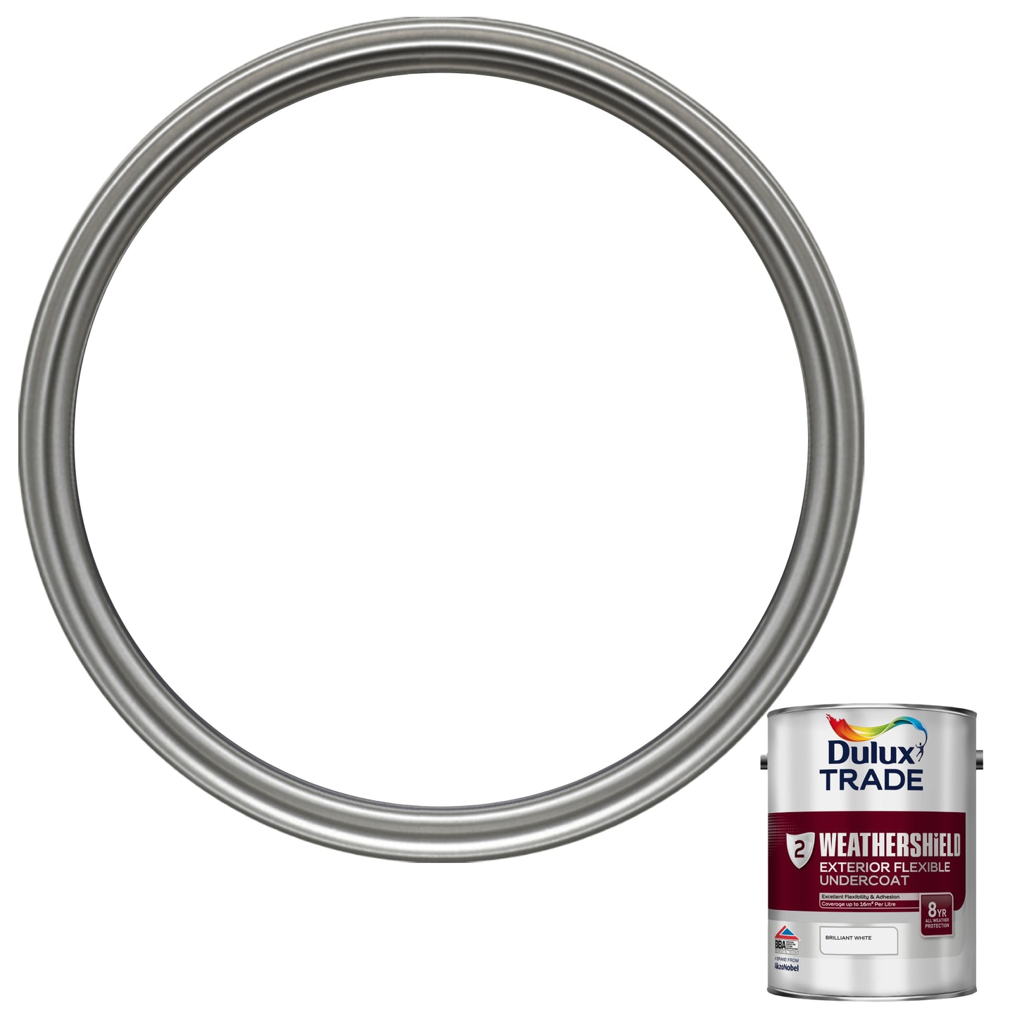 Dulux Trade WeatherShield Exterior Undercoat - Brilliant White