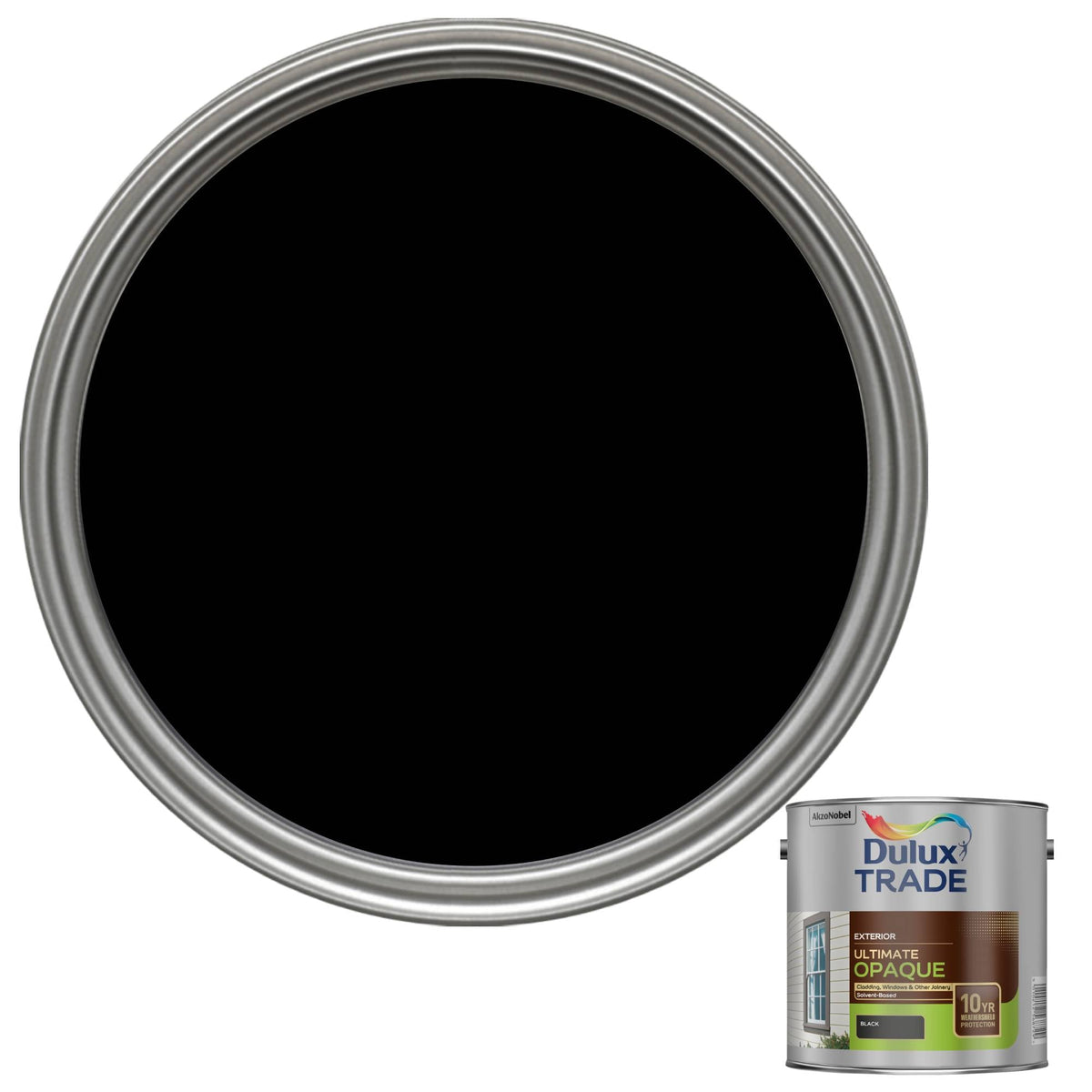 Dulux Trade Ultimate Opaque Woodstain - Black
