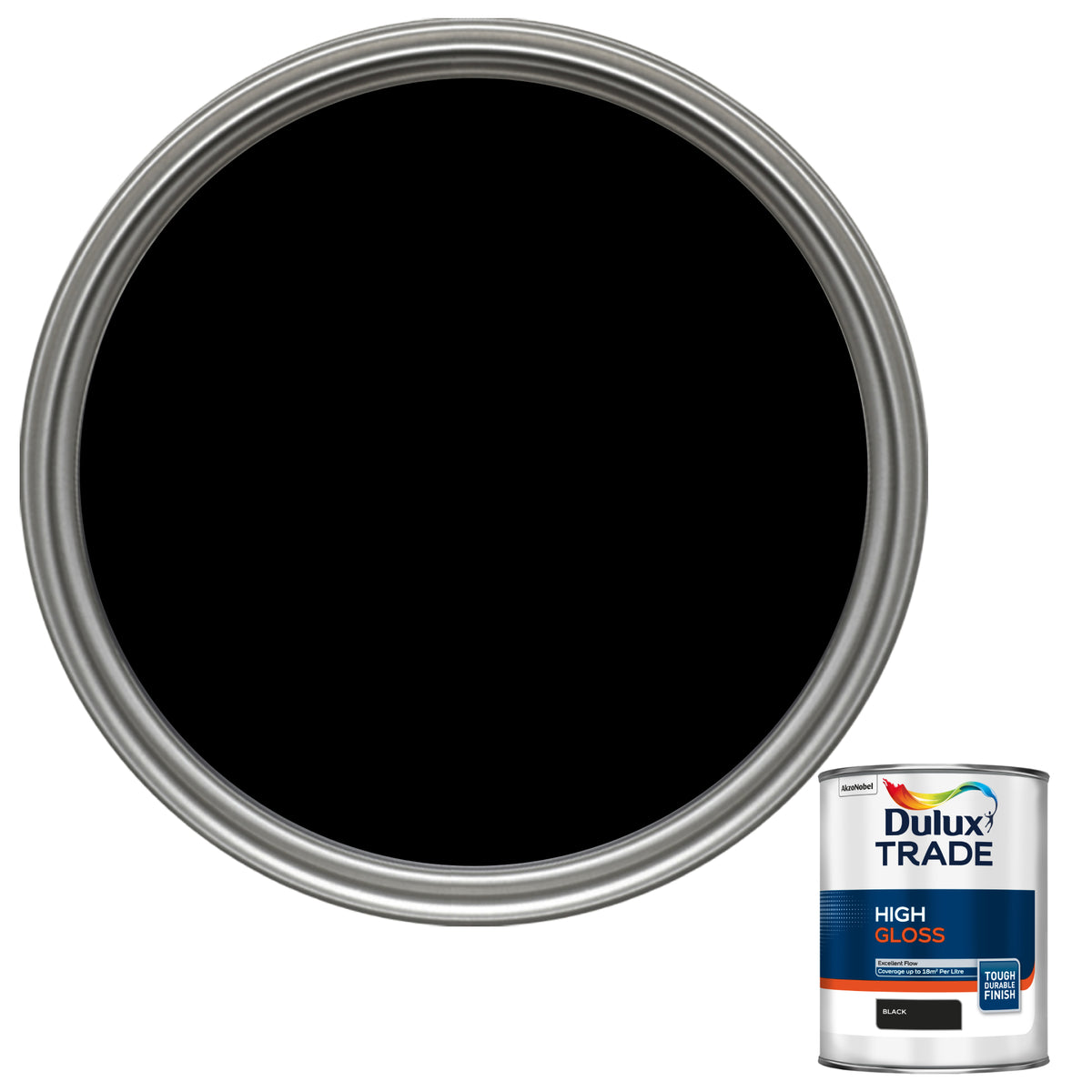 Dulux Trade High Gloss - Black
