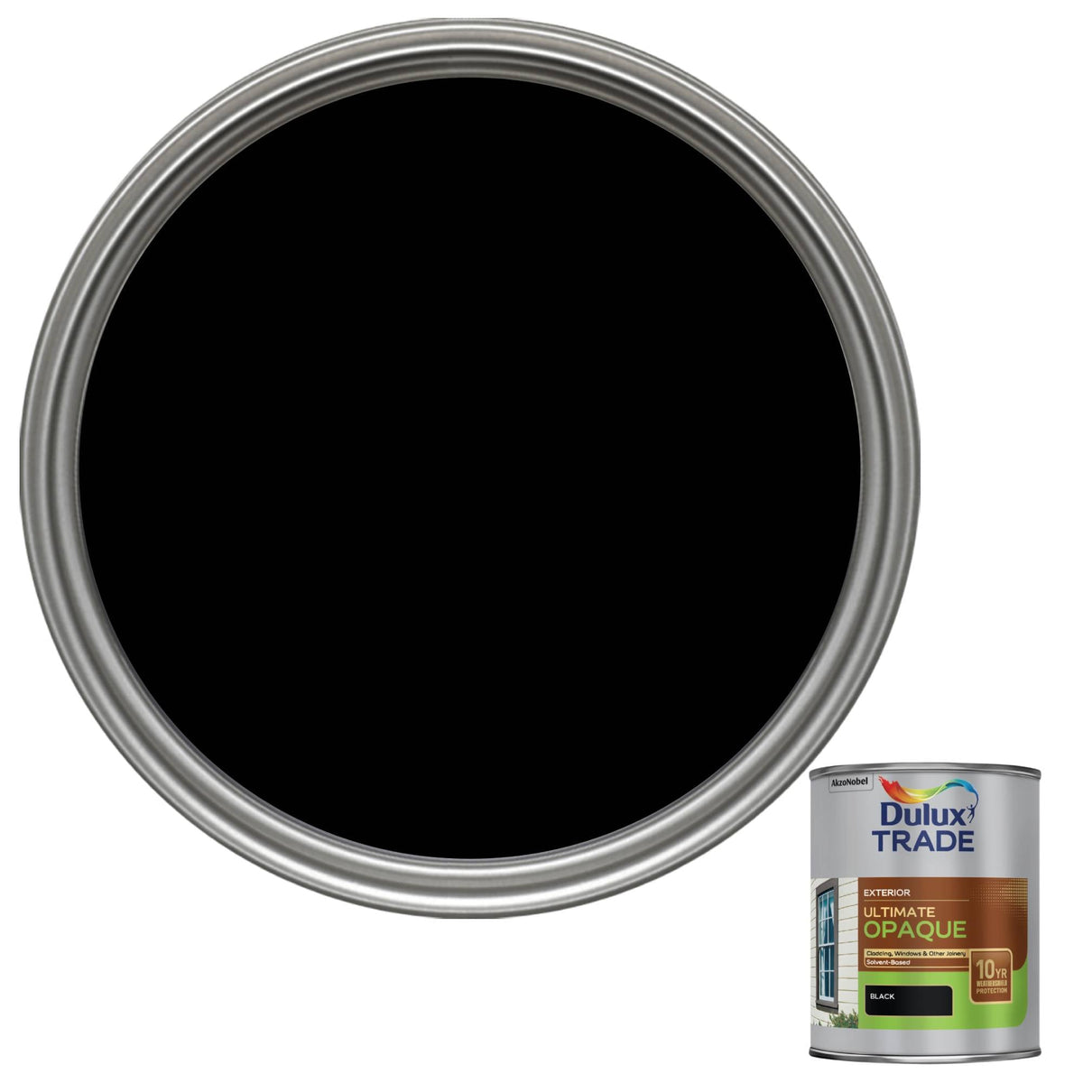 Dulux Trade Ultimate Opaque Woodstain - Black