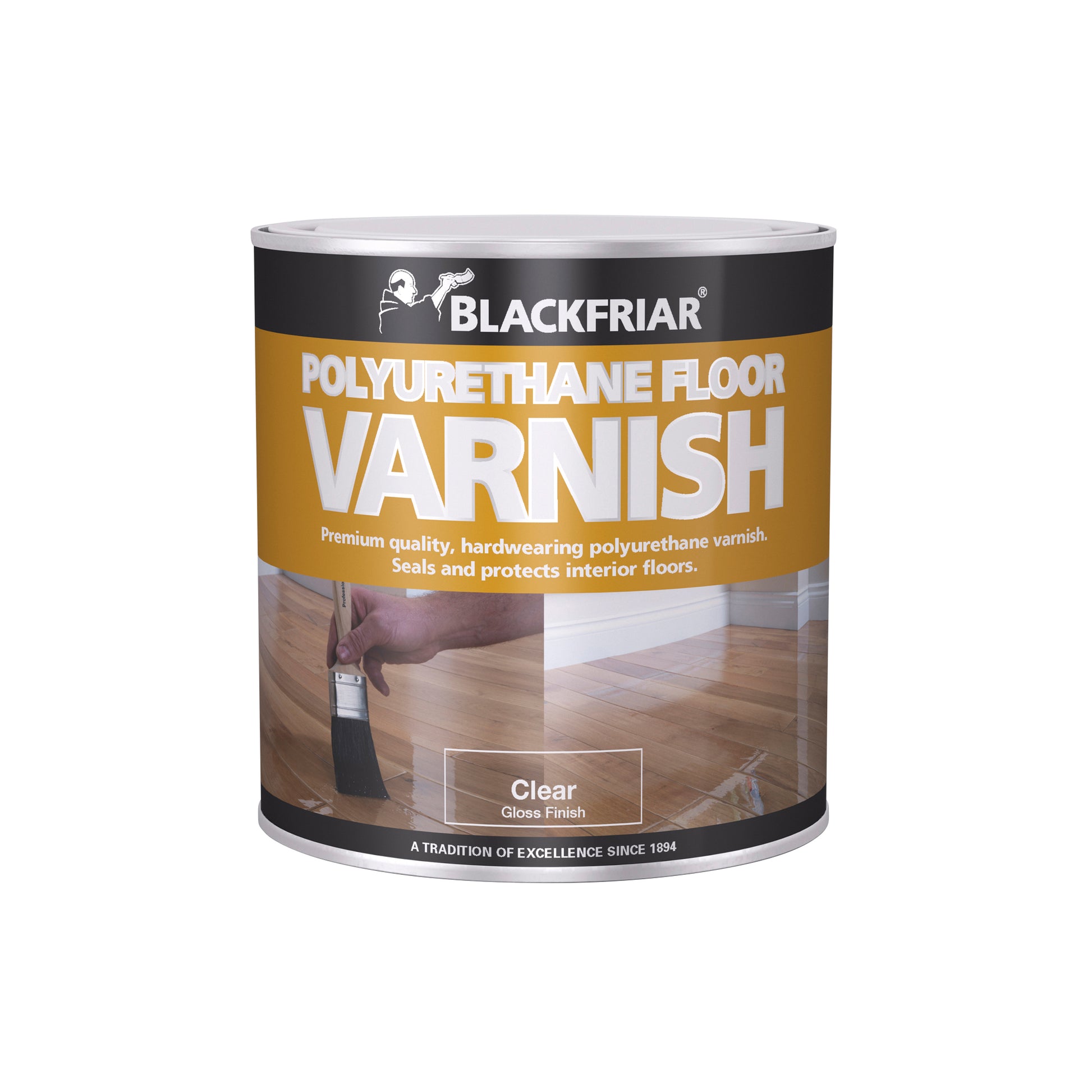 Blackfriar Polyurethane Floor Varnish - Clear Gloss