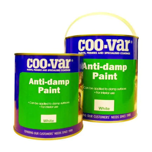 Coo-Var Anti-Damp Paint - White