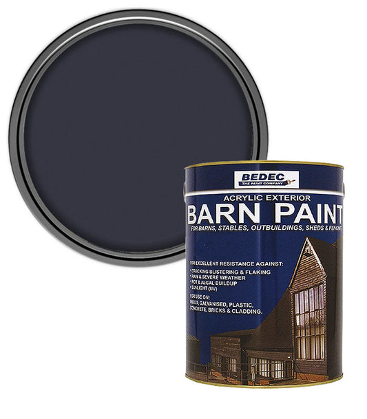 Bedec Barn Matt Paint - Anthracite Grey
