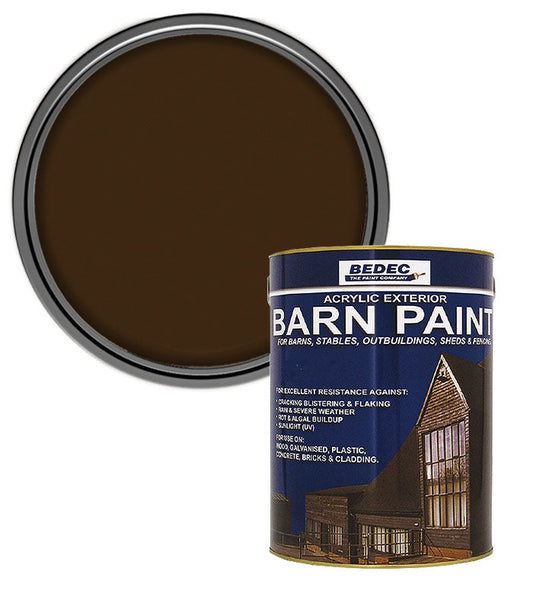 Bedec Barn Semi Gloss Paint - Chestnut