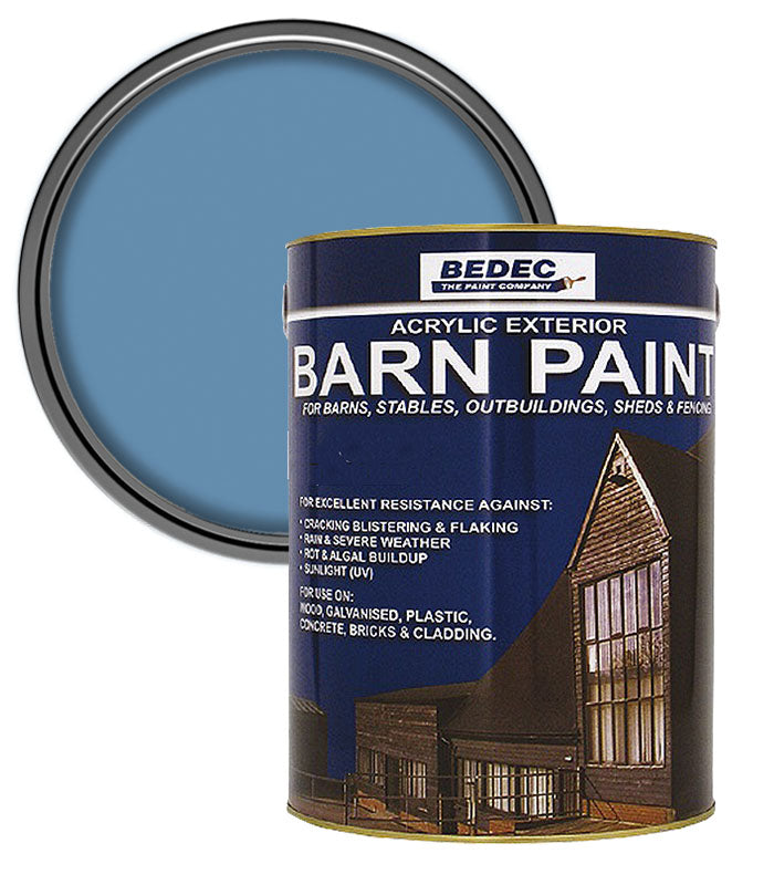 Bedec Barn Semi Gloss Paint - Eucalyptus