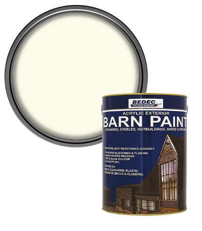 Bedec Barn Semi Gloss Paint - Gardenia