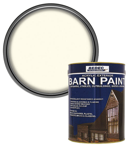 Bedec Barn Semi Gloss Paint - Gardenia