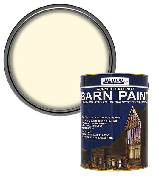 Bedec Barn Semi Gloss Paint - Magnolia