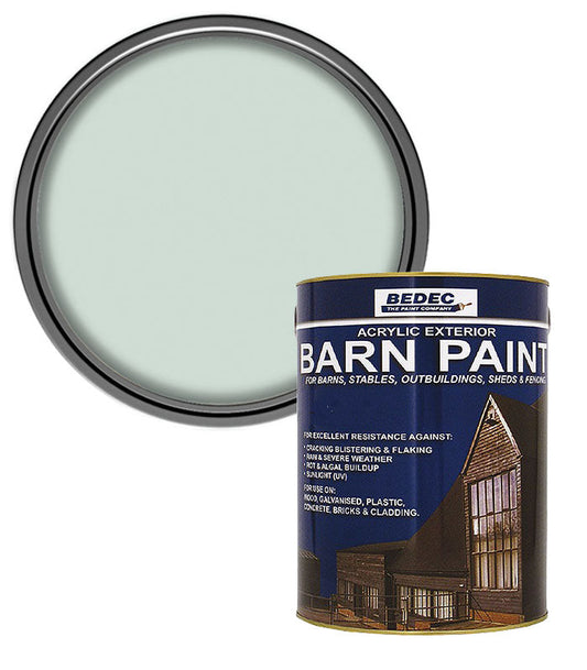 Bedec Barn Semi Gloss Paint - Woodland Green