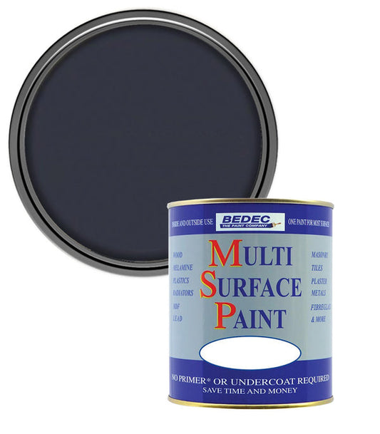 Bedec Multi Surface Soft Gloss Paint - Anthracite