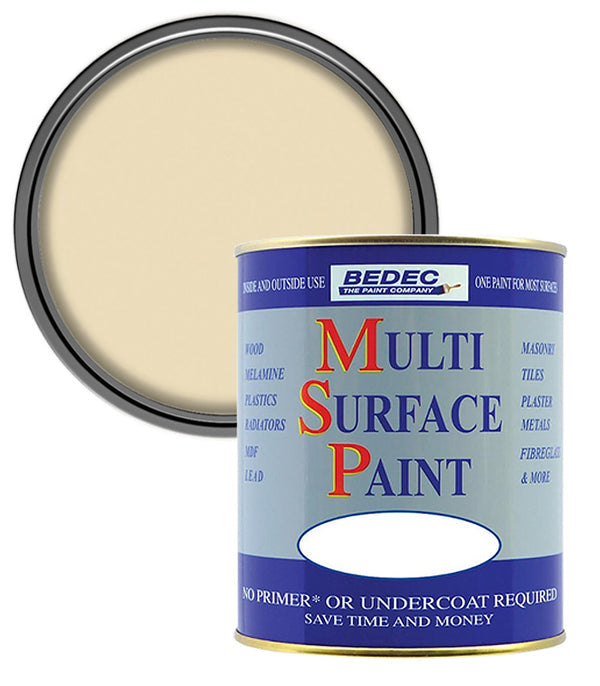 Bedec Multi Surface Soft Gloss Paint - Ivory