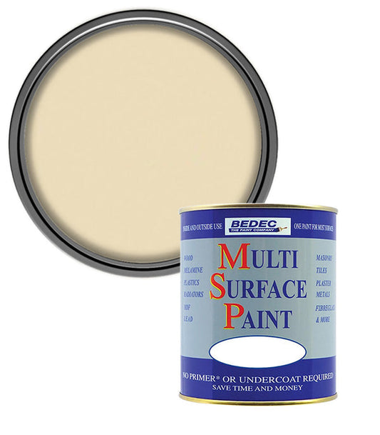 Bedec Multi Surface Soft Gloss Paint - Ivory