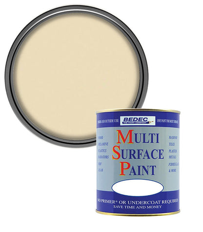 Bedec Multi Surface Soft Gloss Paint - Ivory