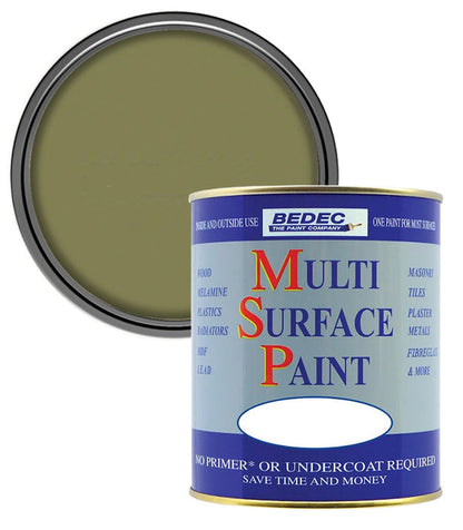 Bedec Multi Surface Soft Gloss Paint - Ivy Green